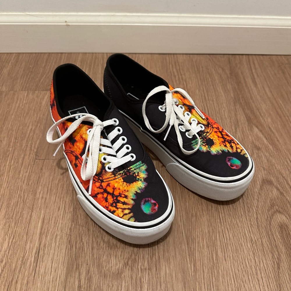 *sold* Platform Tie-Dye Vans